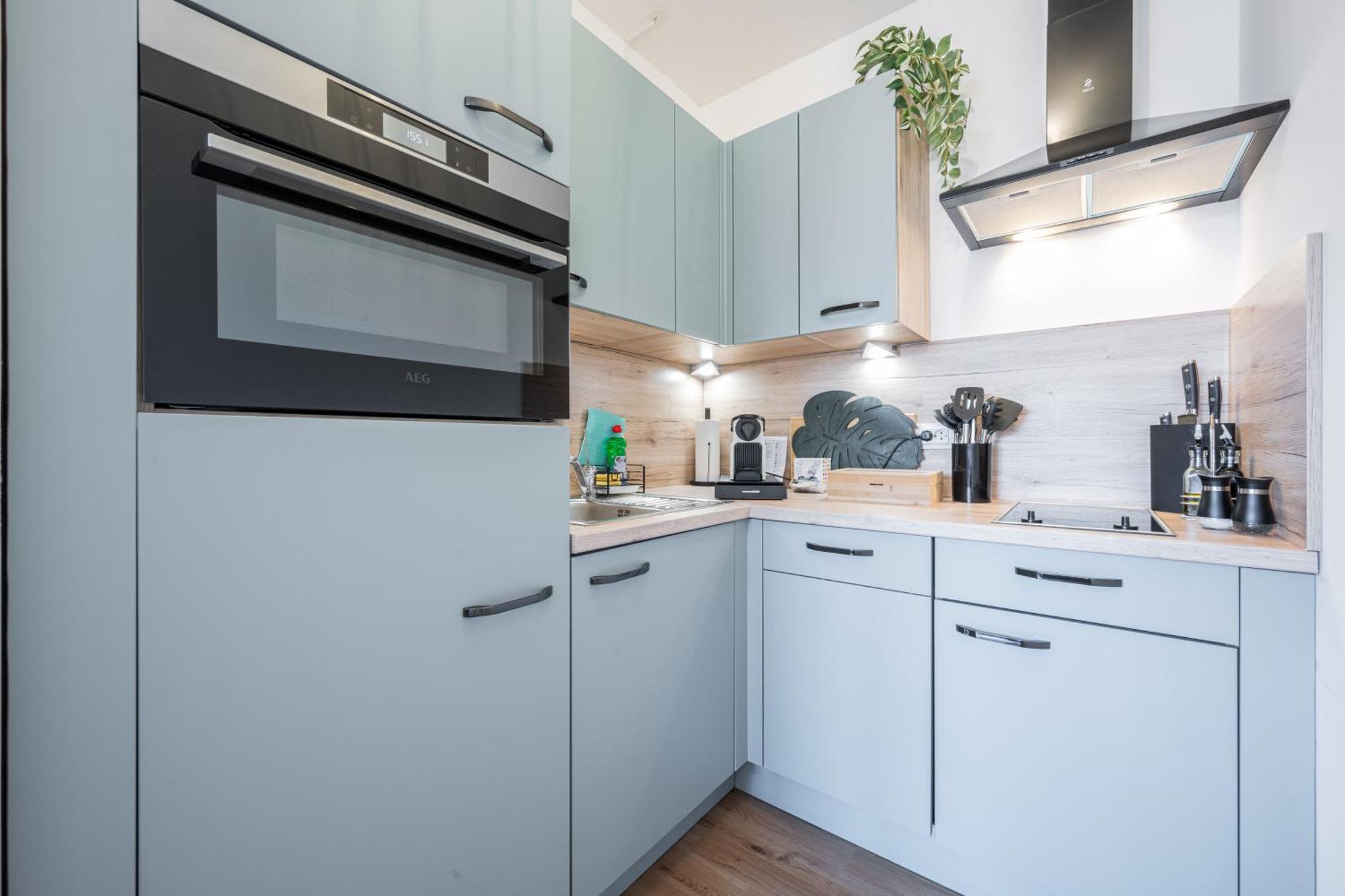 Modernes Apartment Wels City Center Extérieur photo